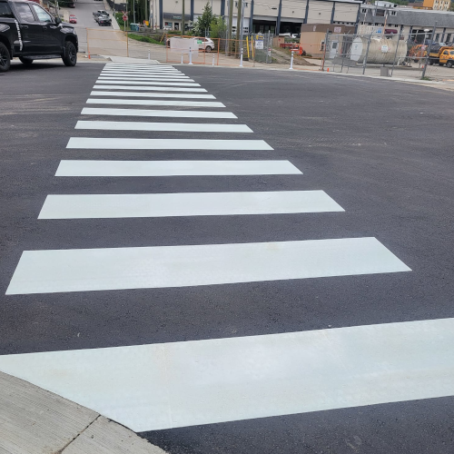 Thermoplastic Crosswalk